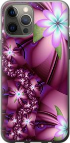 Чехол на iPhone 12 Pro Max Цветочная мозаика "1961u-2054-17620"