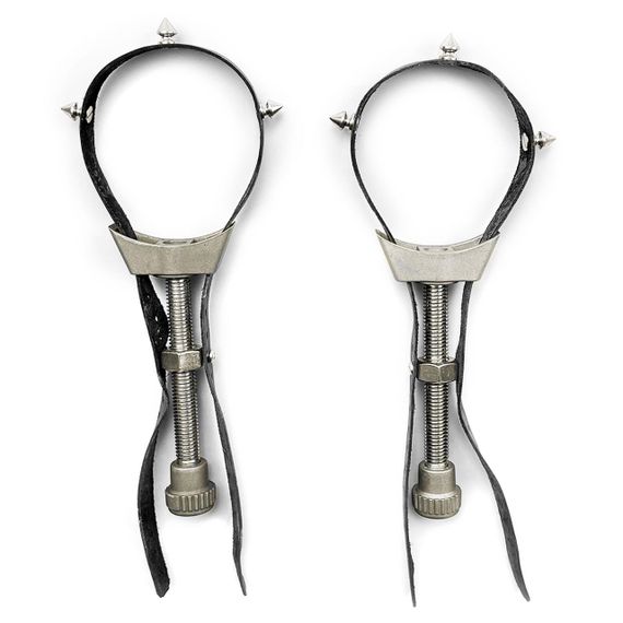 Затискачі з шипами для грудей Art of Sex – Hard Chest clamps sexstyle