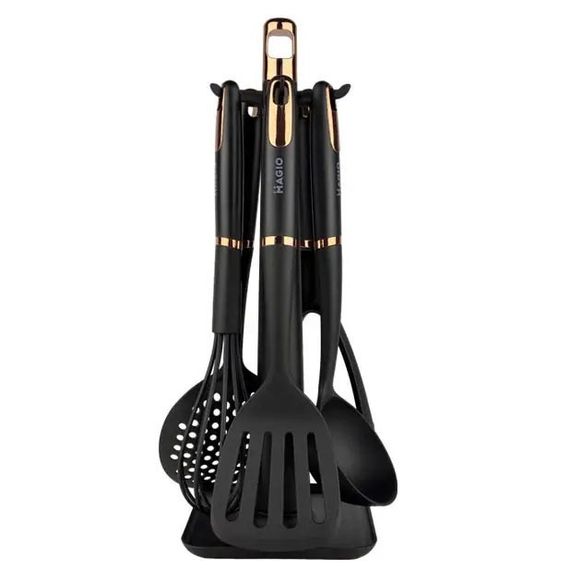 Набір ополоників для кухні, Кухонні набори на підставці, Незвичайне кухонне приладдя RL-27 | Зображення 2