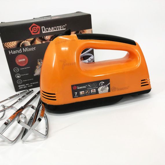 Кухонний міксер, Двох вінчиковий міксер, Міксер з двома віночками Ручний з насадками NK-81 | Зображення 4