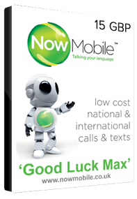 Now Mobile UNITED KINGDOM UNITED KINGDOM 15 GBP