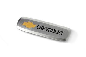 Алюминиевый шильдик для ковриков (1 шт) для Тюнинг Chevrolet