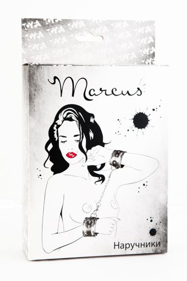 Кружевные наручники Toyfa Marcus, серебристый, 42 см Sex Aura | Зображення 3