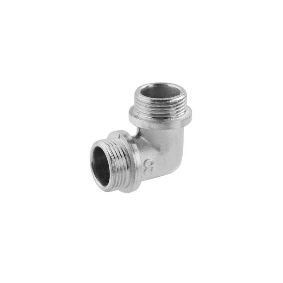 Угольник усиленный LexLine 3/4" ЗЗ никелированный НК0132-Вн