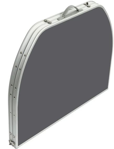 Стіл Bo-Camp Case Model Oval 120x80 cm Grey (1404415) (DAS303277) | Зображення 4