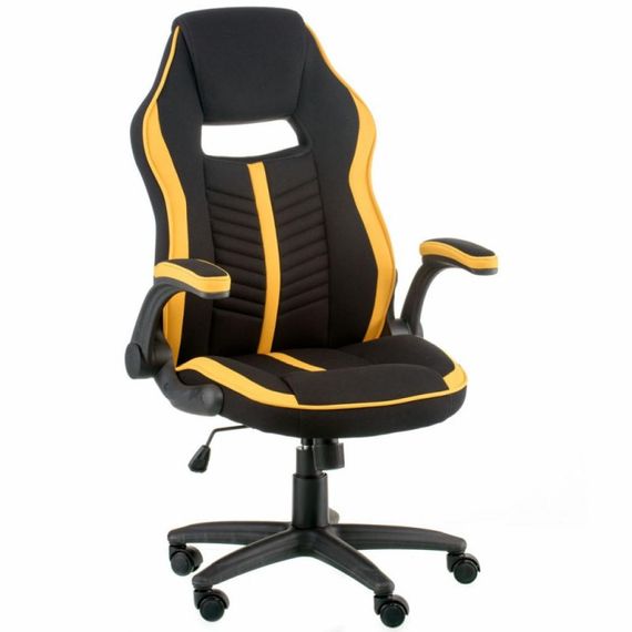 Крісло ігрове Special4You Prime black/yellow (E5548) | Зображення 2