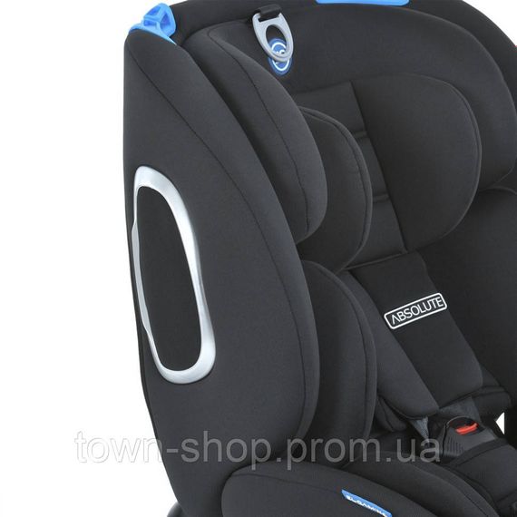 Детское автокресло ABSOLUTE ME 1079 Royal Total Black | Зображення 6