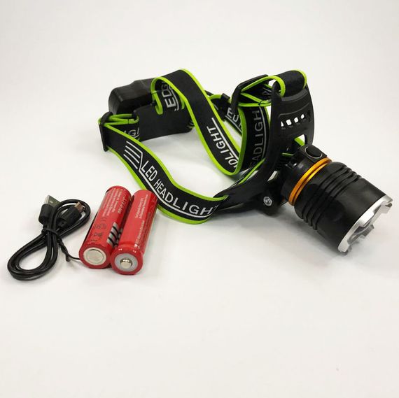 Фонарик диодный налобный, Фонарь для походов на лоб, Налобный фонарик bailong, Фонарь для ночной езды JL-83 | Зображення 5