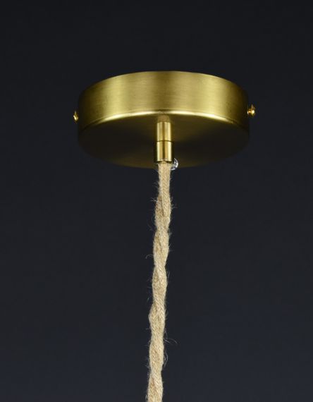 Люстра підвісна на 1 лампочку 27821 Латунь 30-180х18х18 см. | Зображення 3