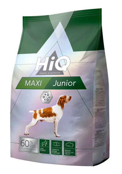 Корм HiQ Maxi Junior сухий з м'ясом птиці для юніорів великих порід 11 кг