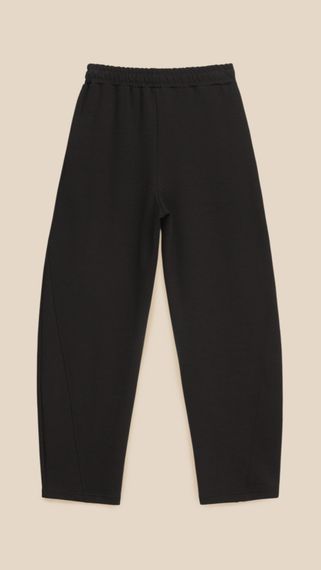Спортивні штани однотонні для дівчинки LAWA GBC02366 152 см Чорний shop (2000999539879) | Зображення 4