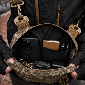 Мужская тактическая сумка EDC Cordura 600D, сумка из кордуры для патчей пиксель RS-22