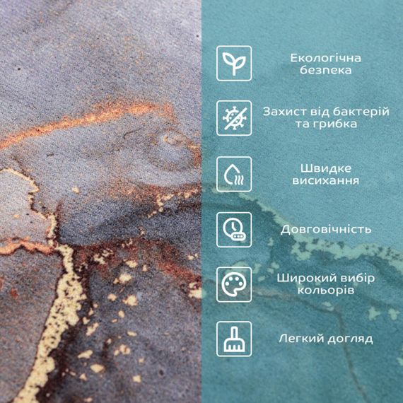 Вологопоглинаючий килимок 40х60х3мм SW-00002548 | Зображення 3