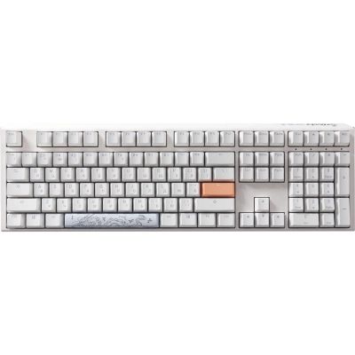Клавиатура Ducky One 3 Cherry MX Red RGB UA USB White (DKON2108ST-RUAPXPWWWSC1) | Зображення 7