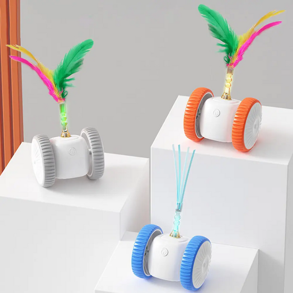 Електронна іграшка для кішки з USB-зарядкою, безпечна та міцна, для активних ігор і мисливських інстинктів | Зображення 1