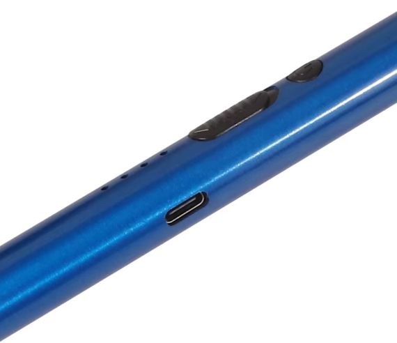 Імпульсна USB запальничка Primo з вбудованим акумулятором для газової плити, духовки, розпалу - Blue | Зображення 4