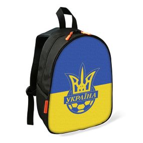 Рюкзак дитячий Футбол Україна шкільний/міський 34х27х13 см для хлопчика (02655)