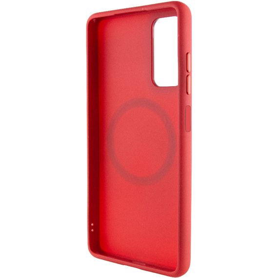 TPU чохол Bonbon Metal Style with MagSafe для Samsung Galaxy A25 5G Червоний / Red | Зображення 2