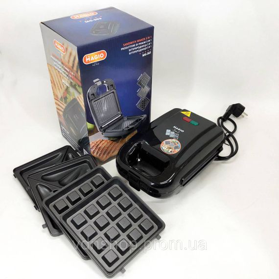 Домашний гриль для стейков, Гриль-решетка для овощей Мультипекарь с функцией гриля кухни SU-35 | Зображення 6