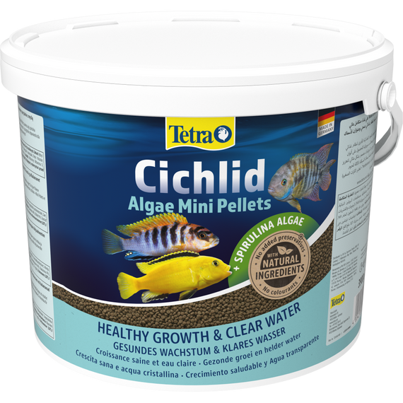 Корм Tetra Cichlid Algae Mini для акваріумних цихлід гранули 10 л/3,9 кг