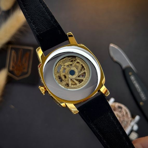 Жіночий годинник Awarder 021 Де би не була Gold-Gold-Black | Зображення 8