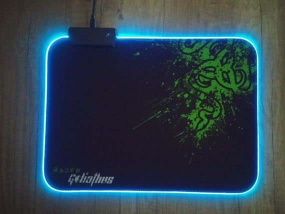 Коврик для мышки RGB RAZER R-350 (25*35*0.3) с подсветкой (в коробке) | Зображення 3
