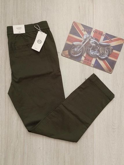 Чоловічі чіноси штани c&a tapered cropped | Зображення 2