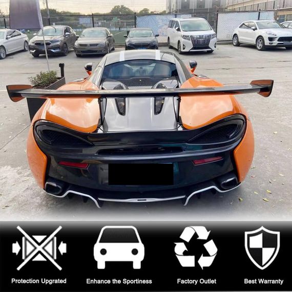 Спойлер V2 (Карбон) для McLaren 540C/570S 2015-2020 рр | Зображення 2