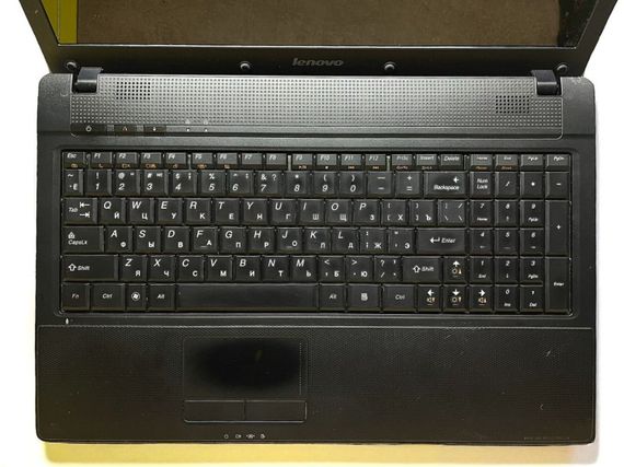 Ноутбук Б-класс Lenovo G565 / 15.6" (1366x768) TN / AMD Athlon II P360 (2 ядра по 2.3 - 3.2 GHz) / 4 GB DDR3 / 120 GB SSD / AMD Radeon HD 4200 Graphics / WebCam б/у | Зображення 2