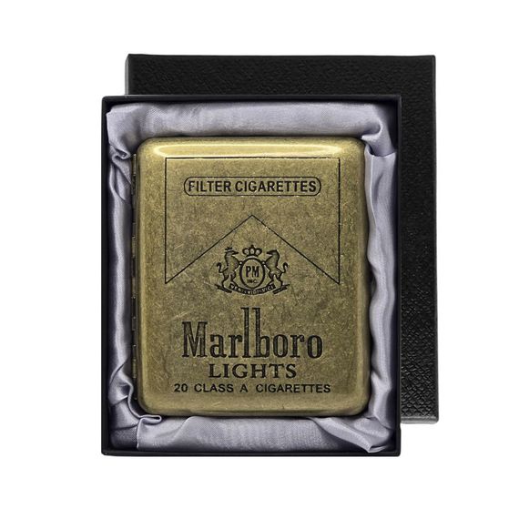 Металевий Футляр Marlboro 20 Цигарок