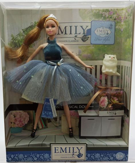 Кукла "Emily" QJ102 с аксессуарами, р-р куклы - 29 см, в кор. (6900001911593) | Зображення 1