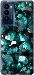 Чехол на Tecno Camon 18 CH6n Кристаллы 2 "3674u-2524-17620"