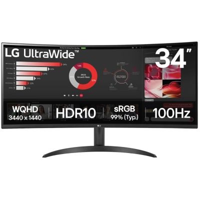 Монитор LG 34WR50QK-B