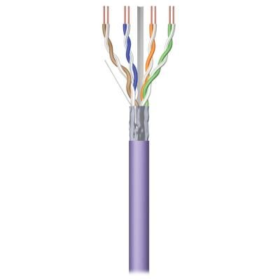 Кабель сетевой Kingda UTP 305м, cat 5e, CU, 4 pairs, 24AWG, LSZH, violet (KDUT8001-LSZH)