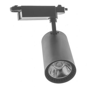 Светильник трековый поворотный LED KW-214/26W NW BK