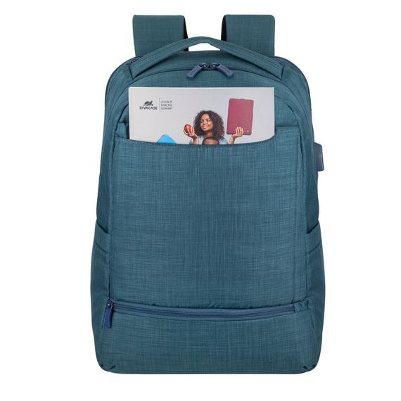 Рюкзак городской Rivacase 8365 / Blue 32х47.5х17 см синий | Зображення 5