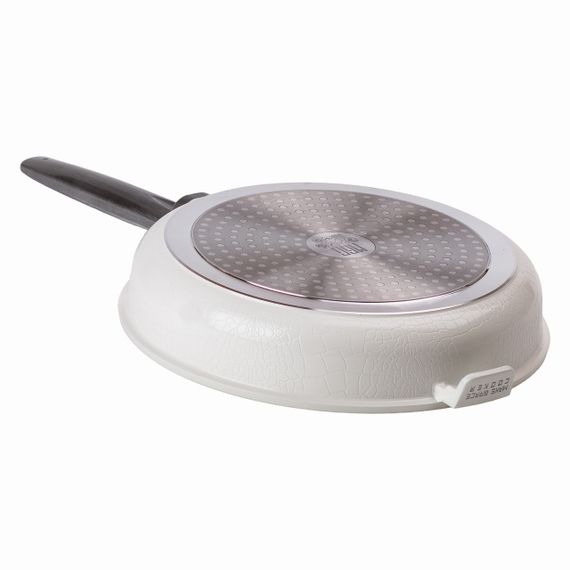 Алюминиевая сковорода 2,7 л с керамическим антипригарным покрытием Ø 26 см белая MGC HP-4-458W | Зображення 2