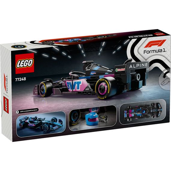 Конструктор LEGO Speed Champions Автомобіль для перегонів BWT Alpine F1® Team A524 (77248) | Зображення 6