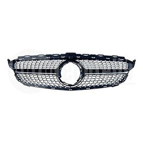 Решетка радиатора Mercedes Benz W205 18- (хром/чёрн. ) Diamond, AutoTechteile, 140 8811, 140 8809