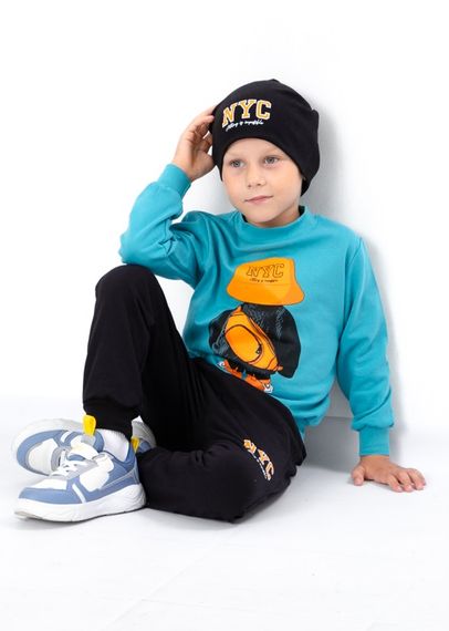 Костюм для хлопчика Носи своє 134 Бірюзовий (p-14767-167940) | Зображення 1
