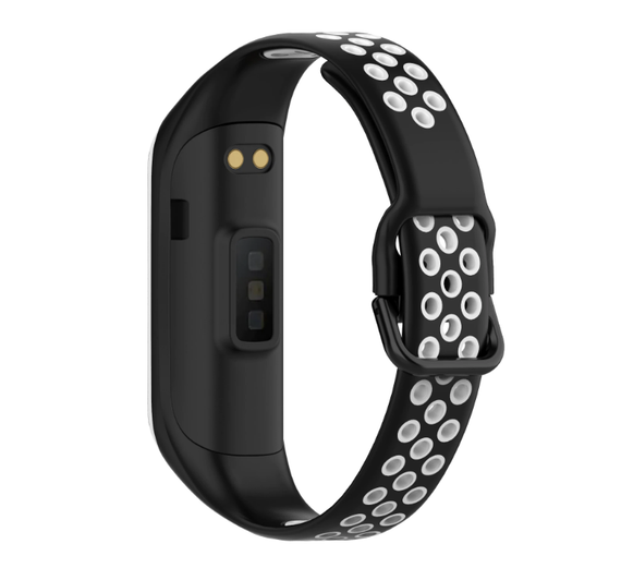 Спортивний ремінець Primo Perfor Sport для фітнес-браслета Samsung Galaxy Fit 2 (SM-R220) - Black&White | Зображення 2