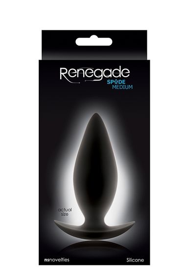 Анальна пробка середня RENEGADE SPADES MEDIUM | Зображення 1