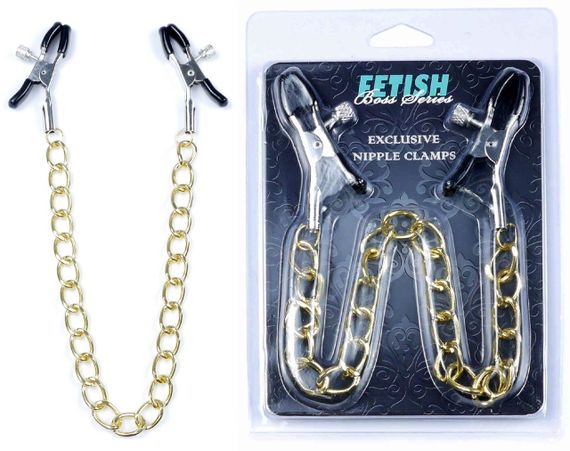 Затискачі для сосків Fetish Boss Series - №8 Exclusive Nipple Clamps, BS6100016 sexstyle
