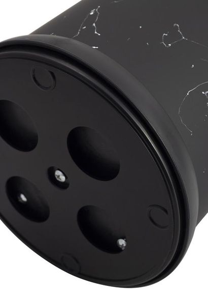 Підставка-колода Ofenbach Black Marble для кухонних ножів і ножиць 16х24см, потрійна кругла | Зображення 3