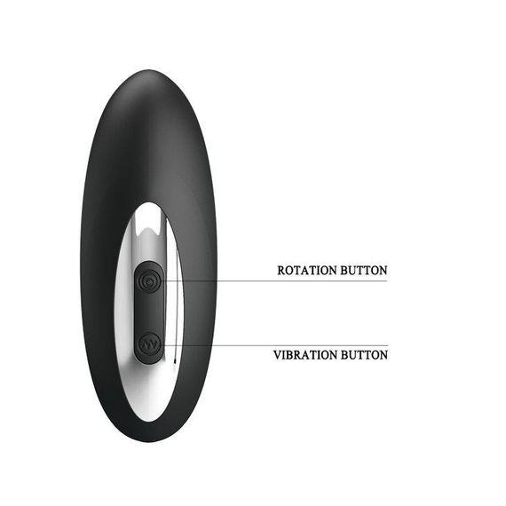 Стимулятор простаты Merlin с вибрацией и ротацией, BI-040065-1 sexstyle | Зображення 7