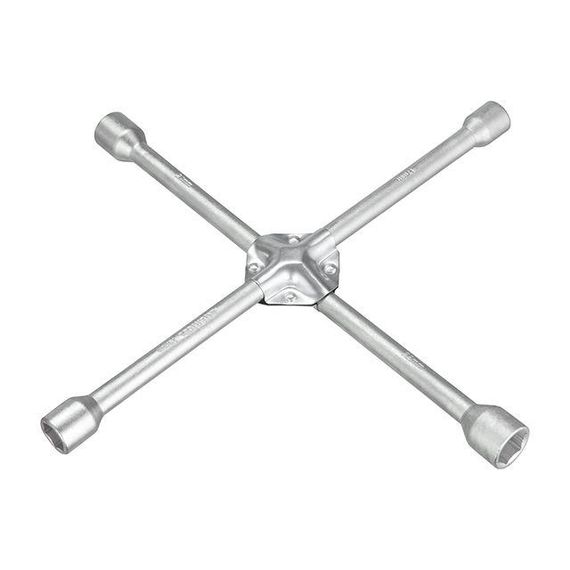 Ключ балонний хрестовий, укріплений, 406×16 мм, 17×19×21×22 мм INTERTOOL HT-1597 | Зображення 1