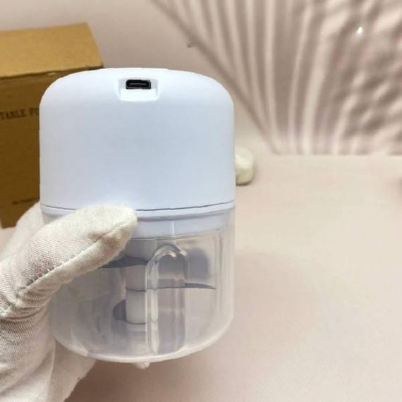 Портативний міні-подрібнювач Portable Food Processor Білий