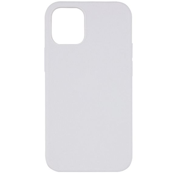 Чехол Silicone Case Full Protective (AA) NO LOGO для Apple iPhone 15 (6.1") Белый / White