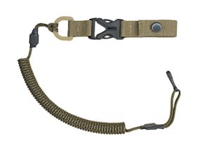 Тренчик эконом с фастексом, страховочный шнур, быстросъемный  (паракорд,пиксель,песок,койот) MAS