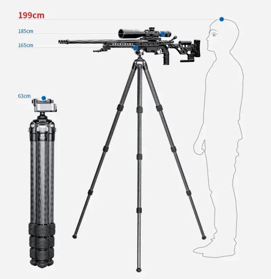 Трипод для стрільби Leofoto SA-364C МА-30L | Зображення 5